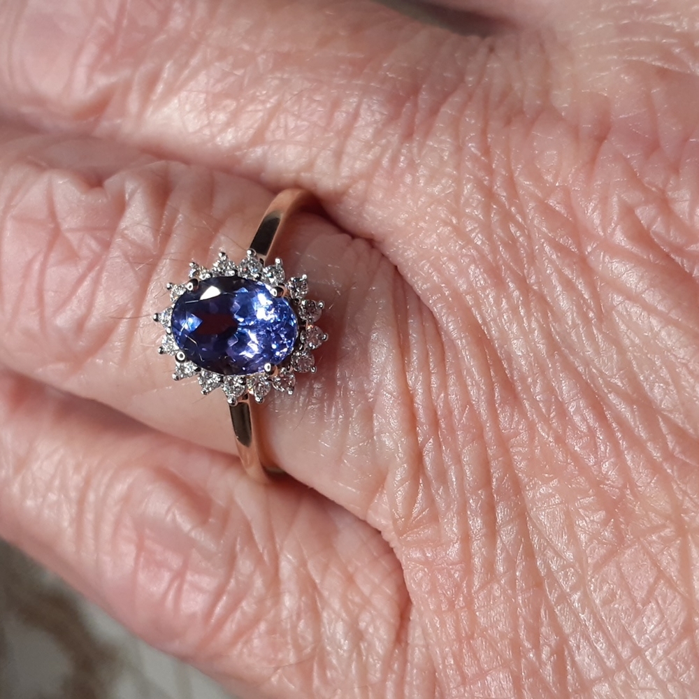 Tanzanite ring